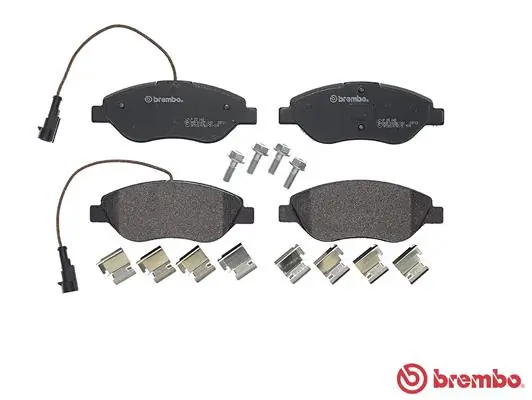 P23145 Brembo Передні гальмівні колодки