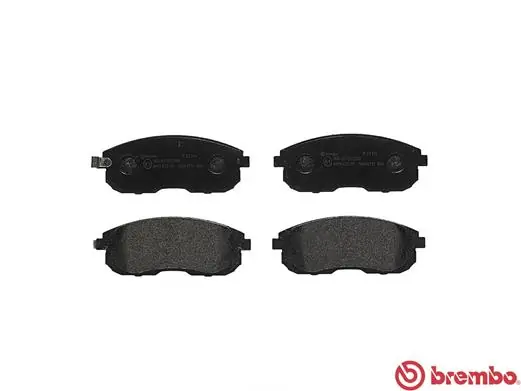 P23126 Brembo Передні гальмівні колодки