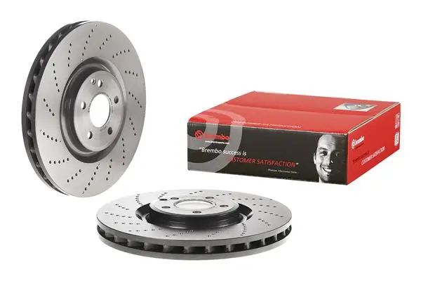 09B74751 Brembo Гальмо дискове переднє