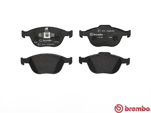 P24058 Brembo Передні гальмівні колодки