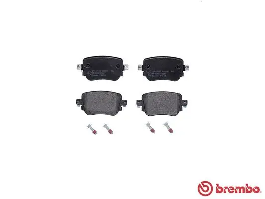 P85135 Brembo Колодки гальмівні задні, дискові
