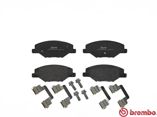 P85121 Brembo Передні гальмівні колодки