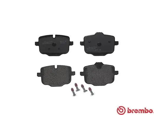 P06061 Brembo Колодки гальмівні задні, дискові