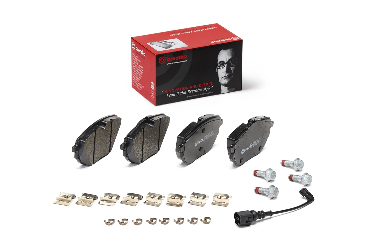 P85187 Brembo Передні гальмівні колодки