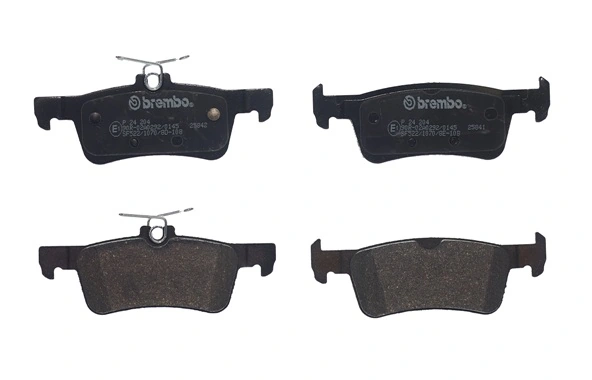 P24204 Brembo Колодки гальмівні задні, дискові