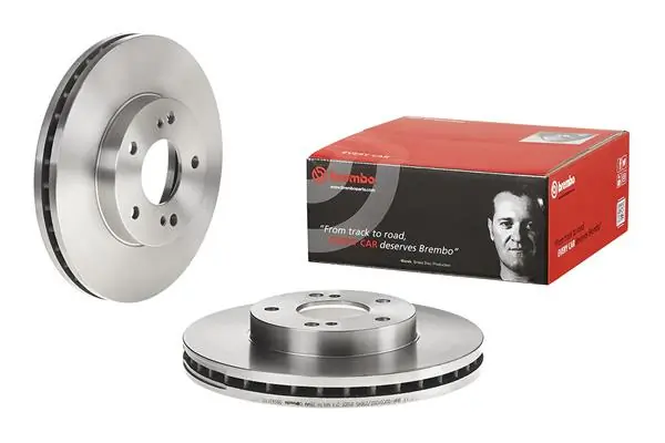 09593110 Brembo Гальмо дискове переднє