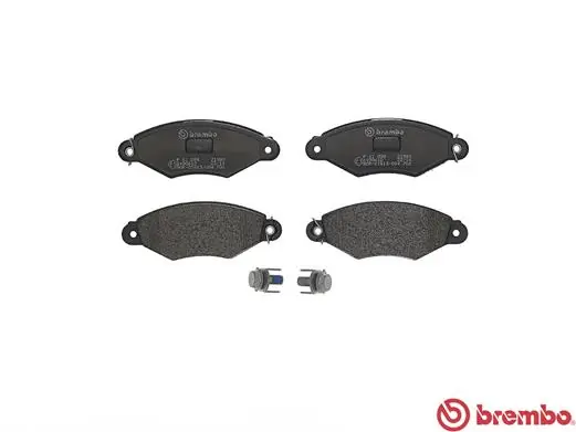 P61098 Brembo Передні гальмівні колодки
