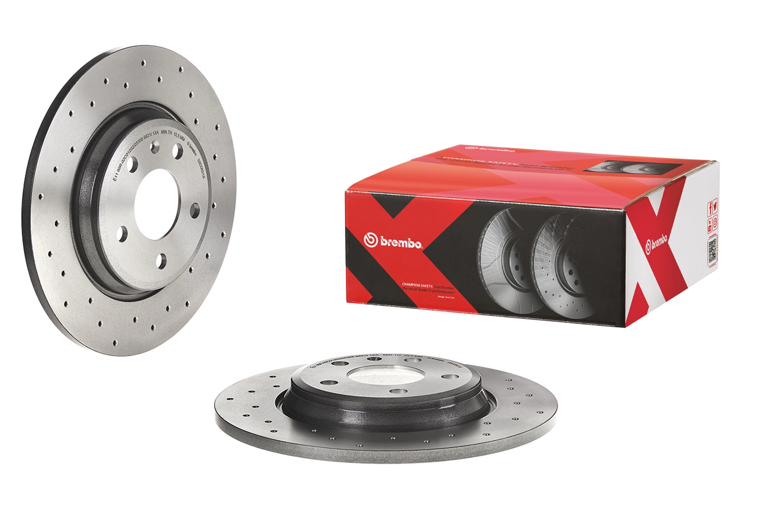 08D0601X Brembo Дискові гальма