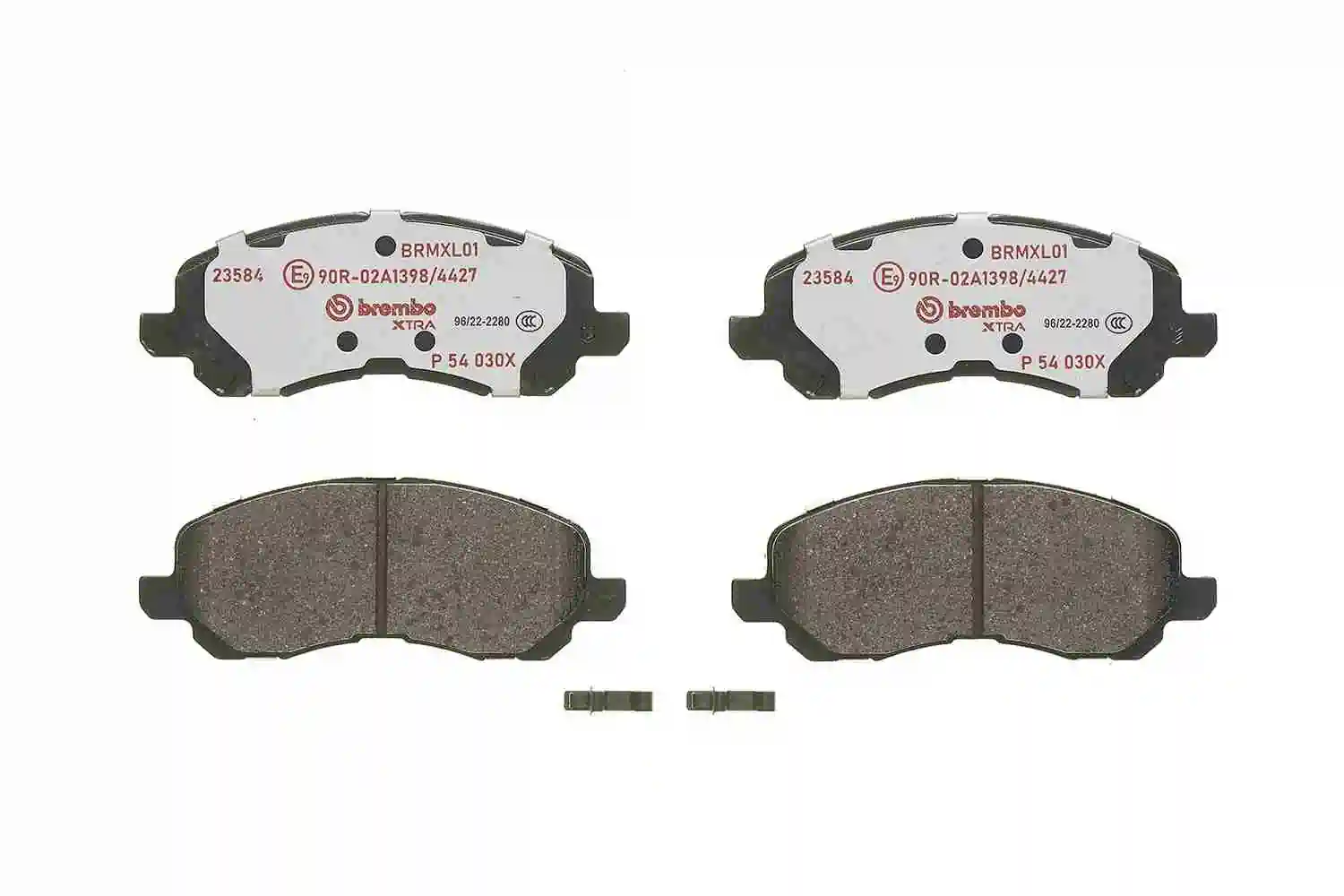 P54030X Brembo Передні гальмівні колодки