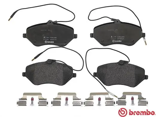 P61078 Brembo Передні гальмівні колодки