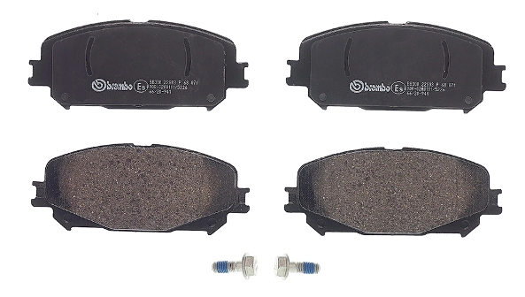 P68071 Brembo Передні гальмівні колодки