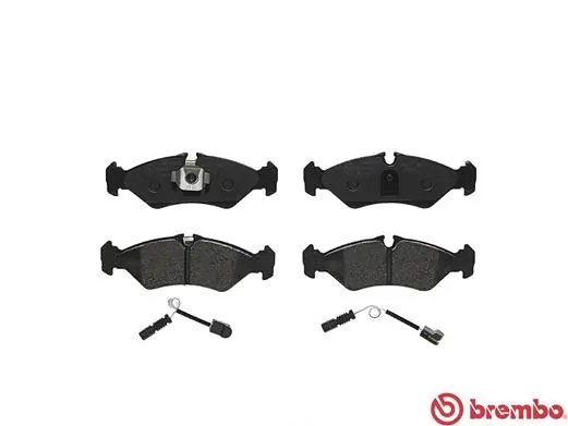 P50081 Brembo Колодки гальмівні задні, дискові