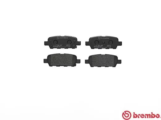 P56046 Brembo Колодки гальмівні задні, дискові