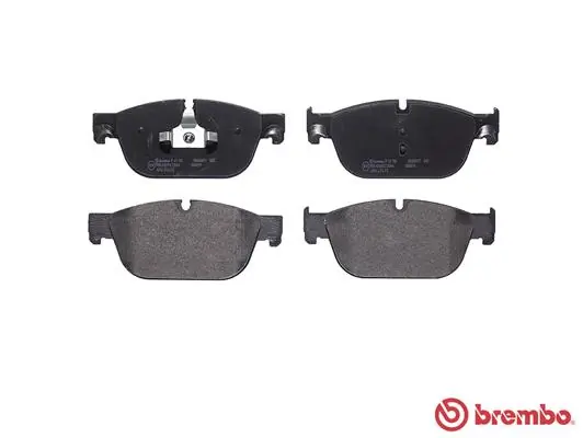 P61115 Brembo Передні гальмівні колодки