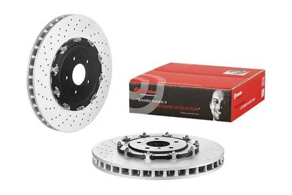 09A18713 Brembo Гальмо дискове переднє