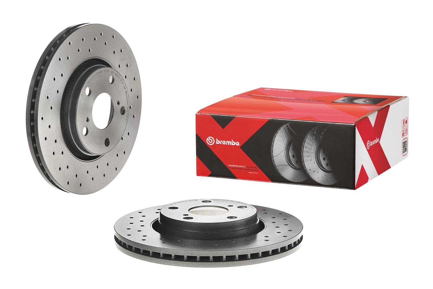 09A9141X Brembo Гальмо дискове переднє