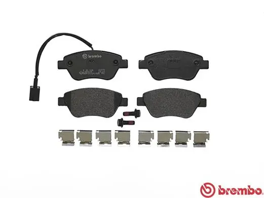 P23108 Brembo Передні гальмівні колодки