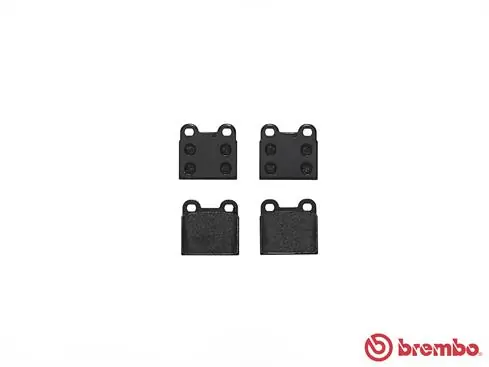 P06001 Brembo Колодки гальмівні задні, дискові