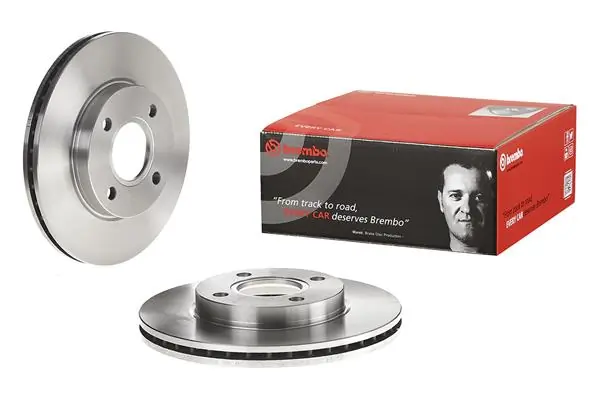 09780614 Brembo Гальмо дискове переднє