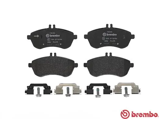 P50070 Brembo Передні гальмівні колодки
