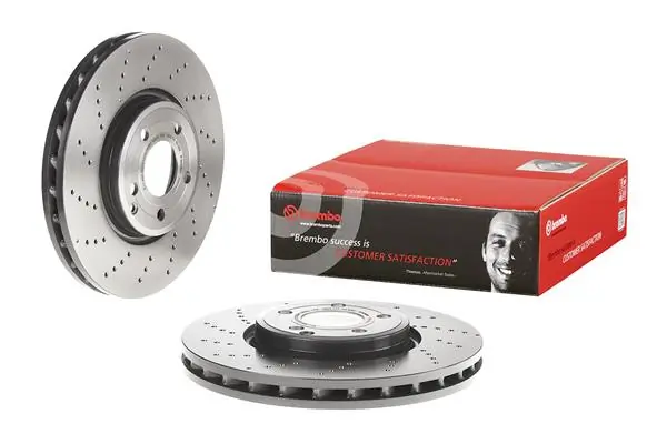 09B74251 Brembo Гальмо дискове переднє