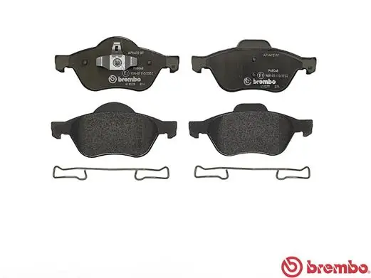 P68048 Brembo Передні гальмівні колодки