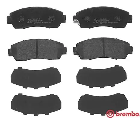 P28068 Brembo Передні гальмівні колодки