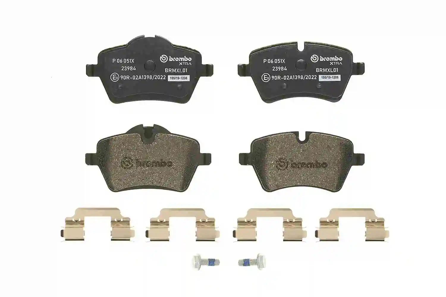 P06051X Brembo Передні гальмівні колодки