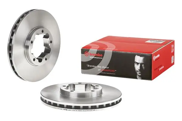 09B41010 Brembo Гальмо дискове переднє