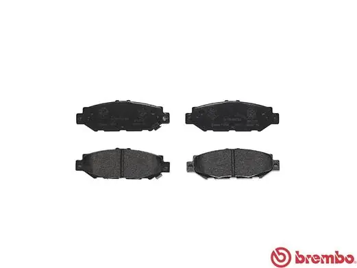 P83038 Brembo Колодки гальмівні задні, дискові