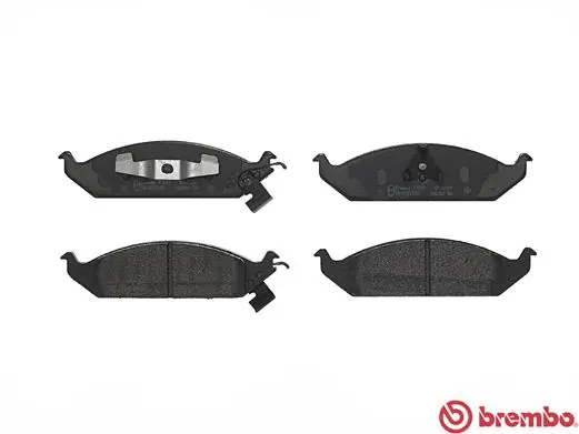 P11011 Brembo Передні гальмівні колодки