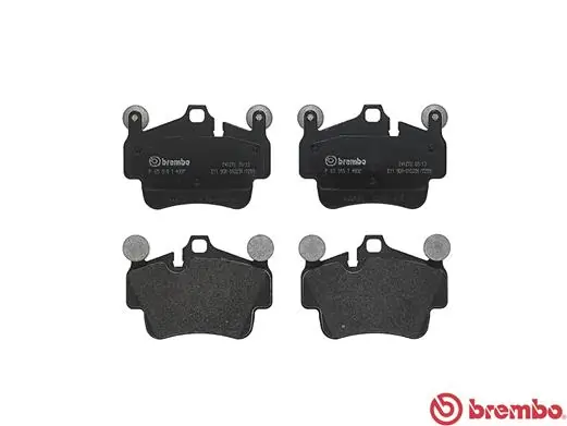 P65015 Brembo Передні гальмівні колодки