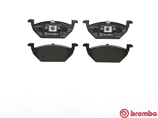 P85041 Brembo Передні гальмівні колодки