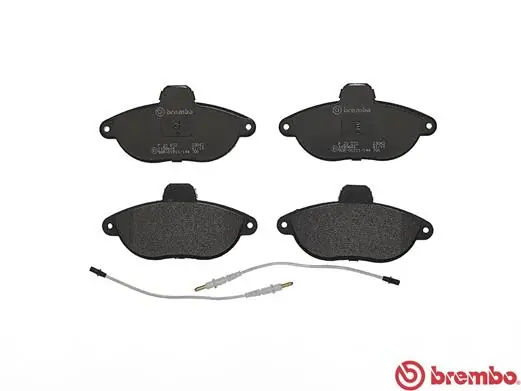 P23072 Brembo Передні гальмівні колодки