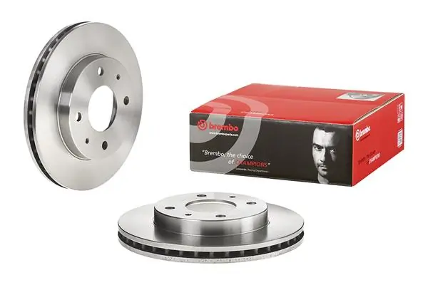 09704310 Brembo Гальмо дискове переднє
