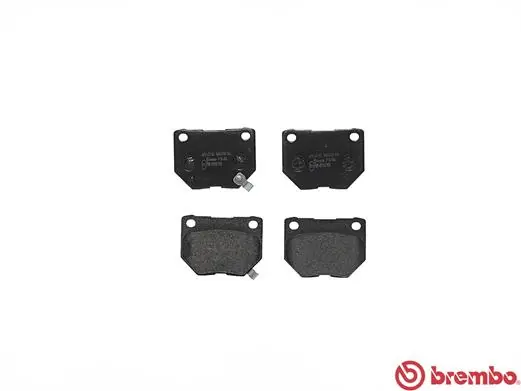 P56054 Brembo Колодки гальмівні задні, дискові