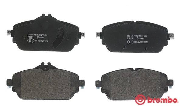 P50119 Brembo Передні гальмівні колодки