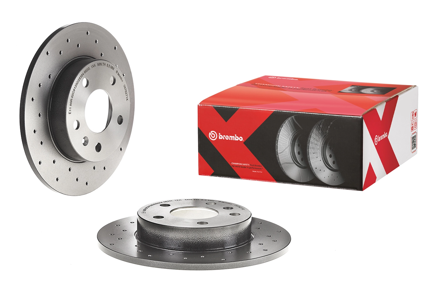 0876271X Brembo Дискові гальма