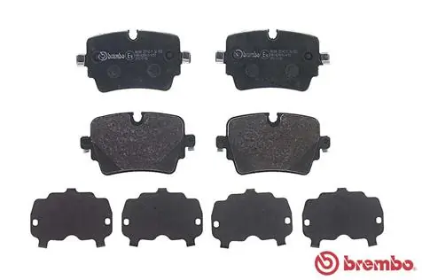 P36033 Brembo Колодки гальмівні задні, дискові