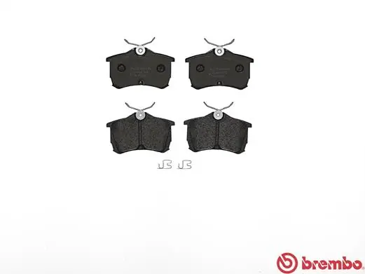 P28030 Brembo Колодки гальмівні задні, дискові