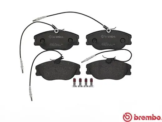 P23061 Brembo Передні гальмівні колодки