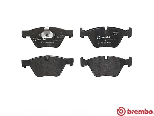 P06057 Brembo Передні гальмівні колодки