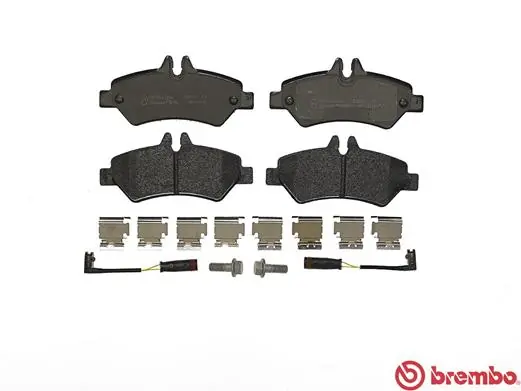 P50084 Brembo Колодки гальмівні задні, дискові