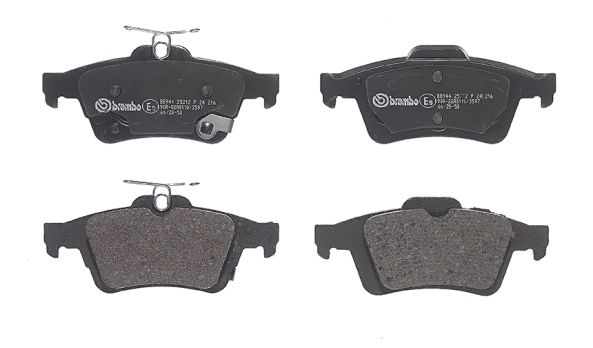 P24216 Brembo Колодки гальмівні задні, дискові