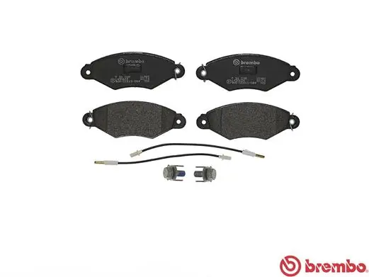 P56038 Brembo Передні гальмівні колодки