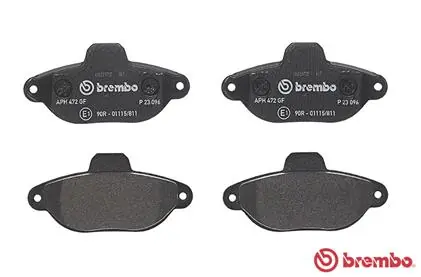 P23096 Brembo Передні гальмівні колодки