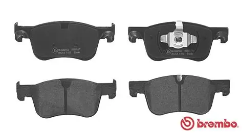 P61116 Brembo Передні гальмівні колодки