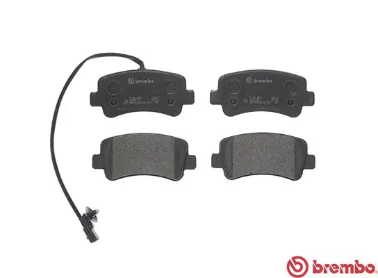 P68063 Brembo Колодки гальмівні задні, дискові