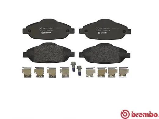 P61101 Brembo Передні гальмівні колодки