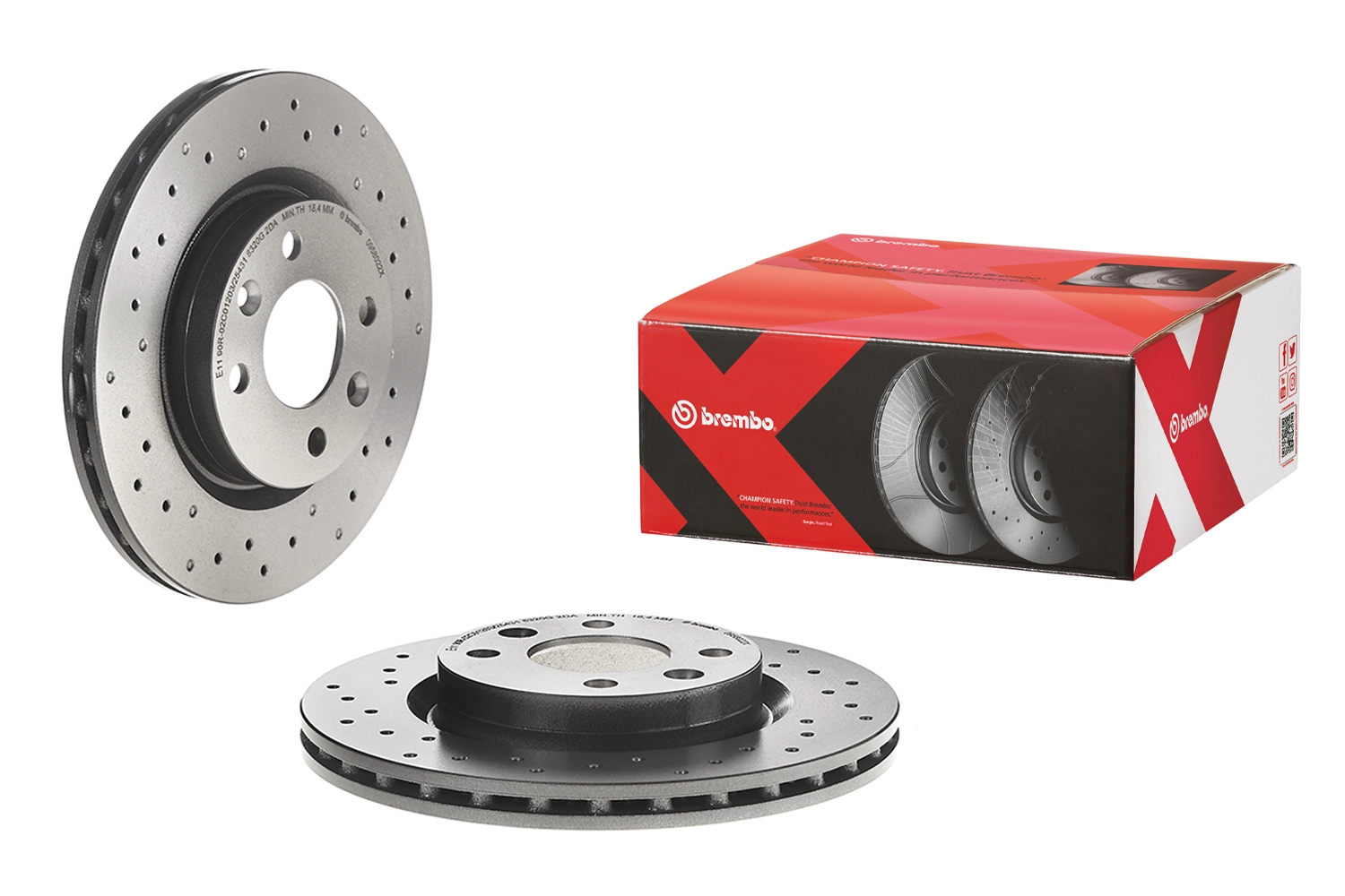 0958022X Brembo Гальмо дискове переднє